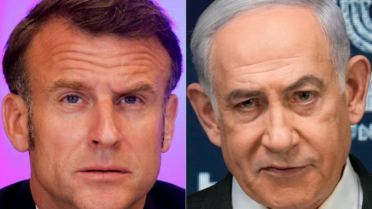 President Emmanuel Macron and Prime Minister Benjamin Netanyahu are exchanging heated words, sparked by France's move to recognise Palestinian as a state next month President Emmanuel Macron and Prime Minister Benjamin Netanyahu are exchanging heated words, sparked by France's move to recognise Palestinian as a state next month