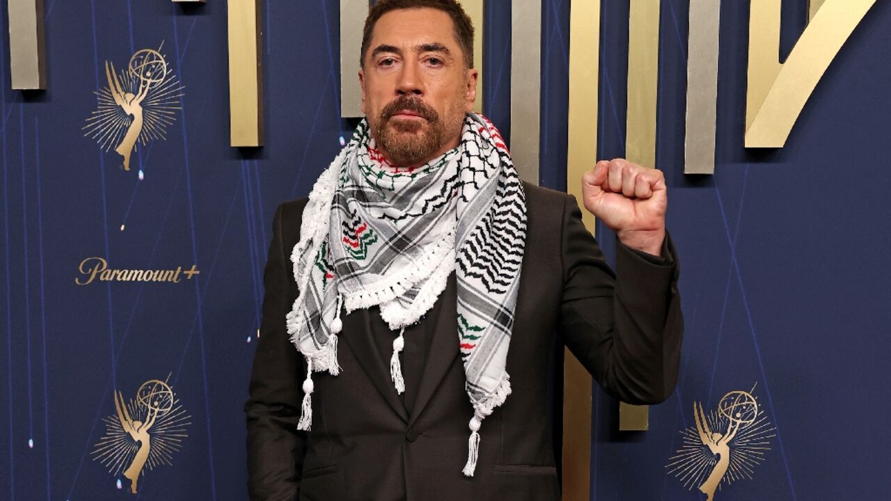Spanish actor Javier Bardem made a strong statement about the war in Gaza at the Emmys Spanish actor Javier Bardem made a strong statement about the war in Gaza at the Emmys