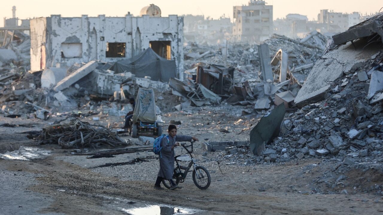 The war has devastated much of the Gaza Strip The war has devastated much of the Gaza Strip