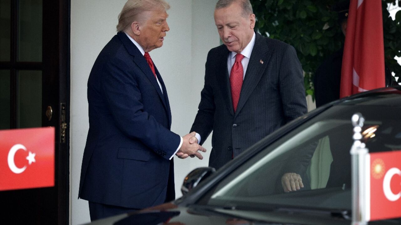 Erdogan said Donald Trump had "specifically requested that we meet with Hamas and persuade them" to accept the peace plan Erdogan said Donald Trump had "specifically requested that we meet with Hamas and persuade them" to accept the peace plan