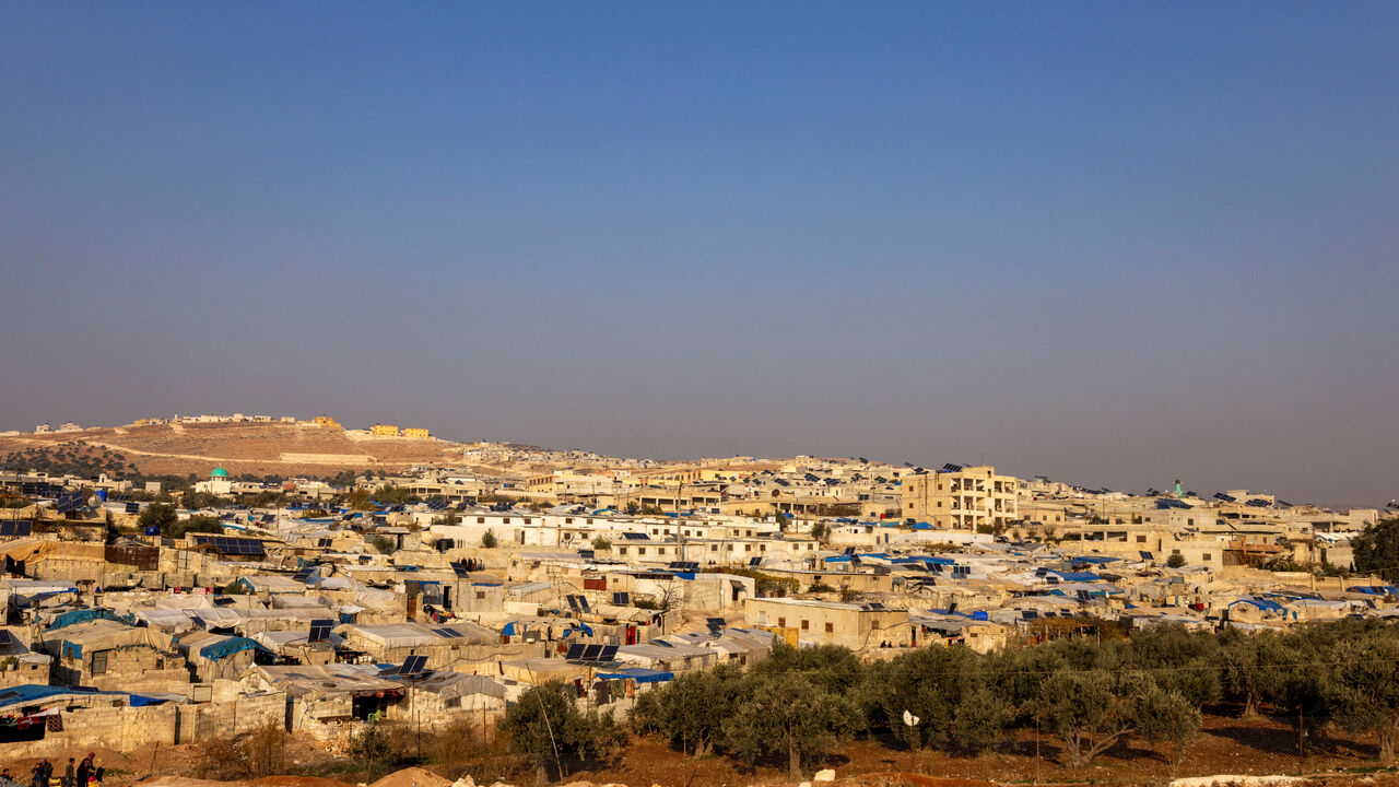 A general view of a refugee camp in Idlib, a northwestern Syrian city where Hayat Tahrir al-Sham (HTS) had maintained an administration at the time when Syria's civil war front lines were frozen, Syria, December 17, 2024. REUTERS/Umit Bektas