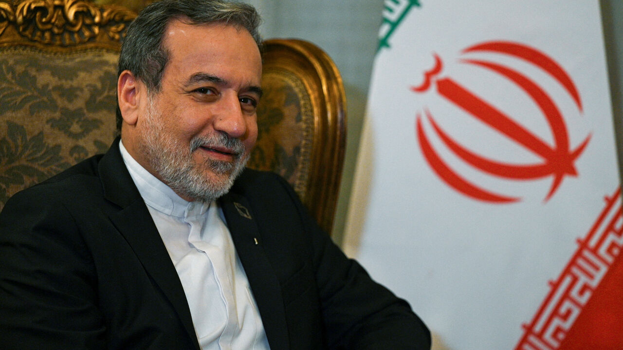 Iran's Foreign Minister Abbas Araghchi reacts during a meeting with Egyptian Foreign Minister Badr Abdelatty, (not seen) in Cairo, Egypt, September 9, 2025. REUTERS/Mohamed Abd El Ghany