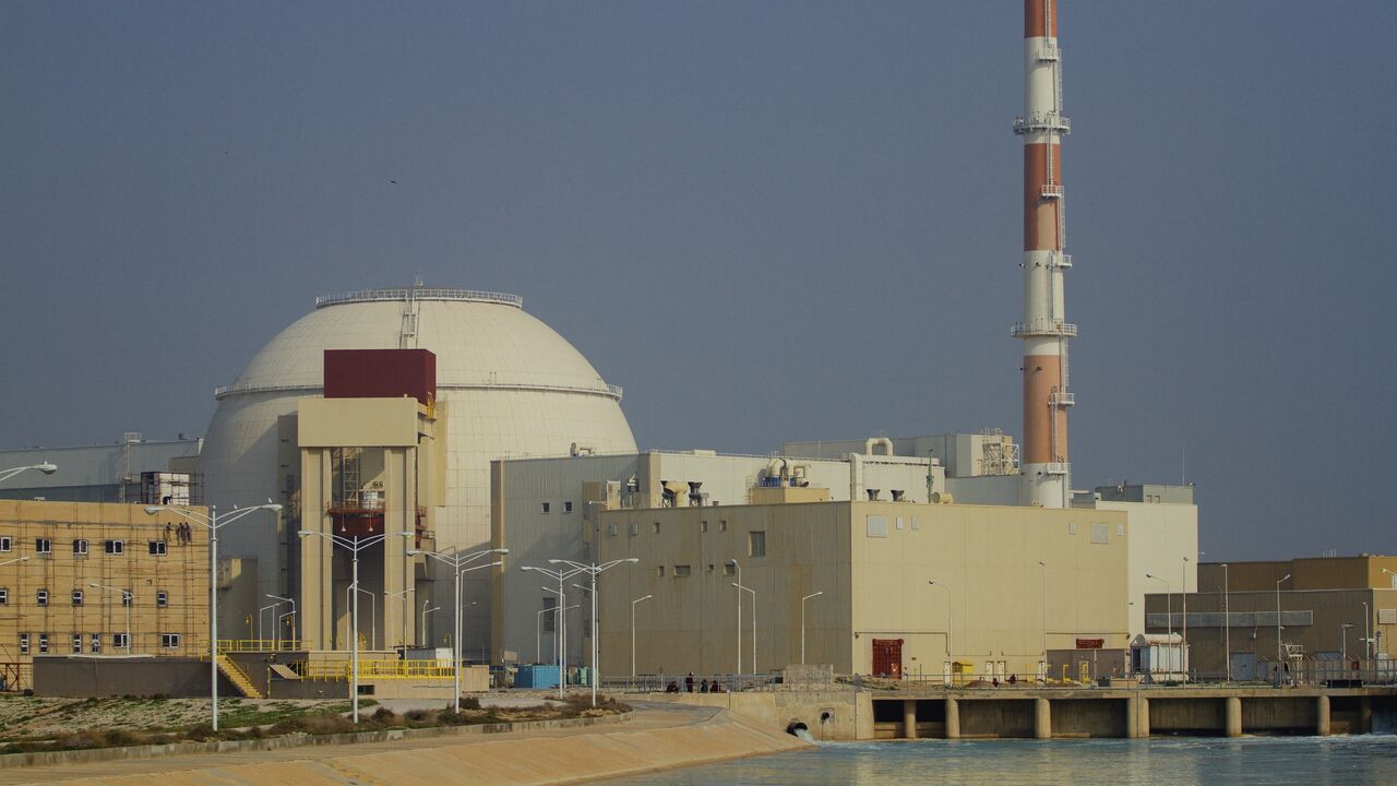 A view of the Bushehr nuclear power plant in Iran, on Jan. 26, 2014.