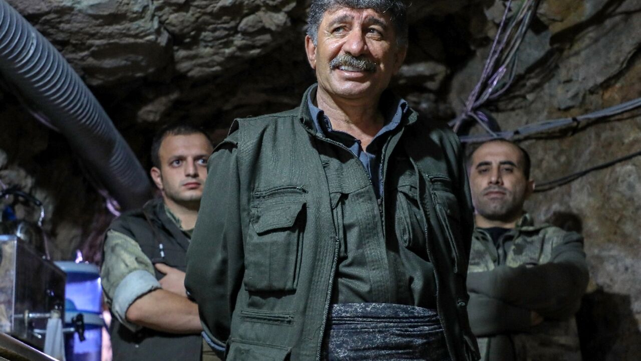 PKK fighters like senior commander Amed Malazgirt are still based in bunkers in northern Iraq despite beginning a peace process in their struggle with Turkey