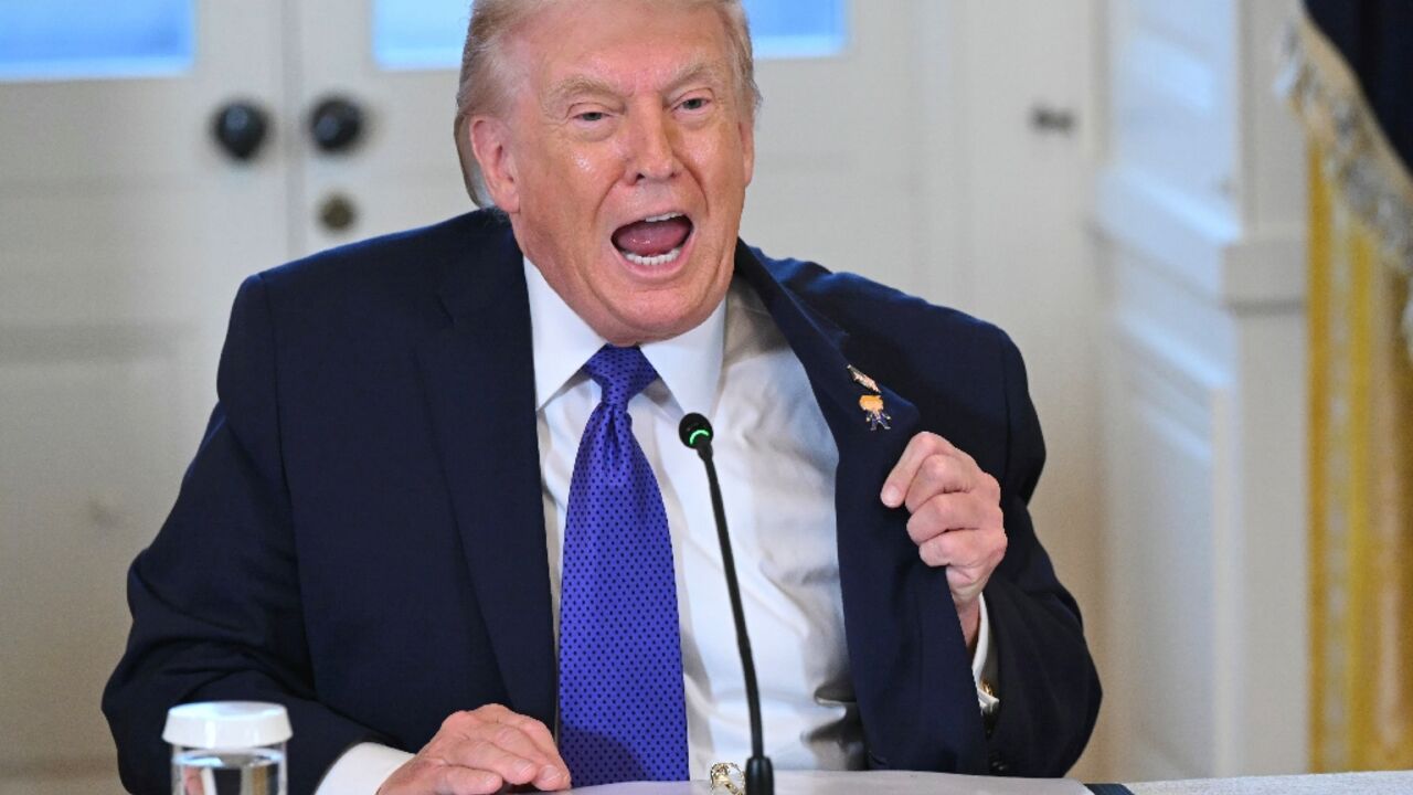 US President Donald Trump said he would 'watch it and see' about military action over the crackdown on protesters