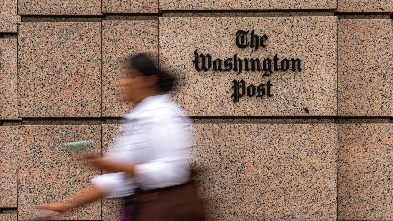 The Washington Post building at One Franklin Square on June 5, 2024, in Washington. 
