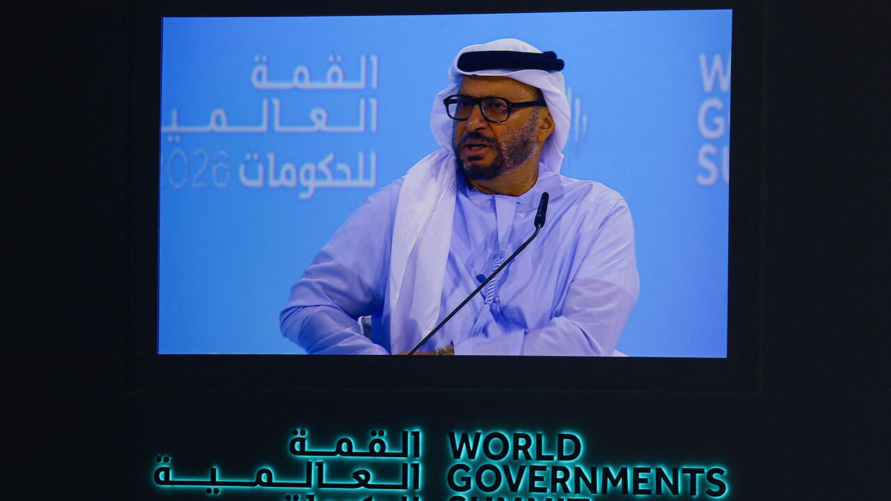 Diplomatic advisor to the UAE president, Anwar Gargash speaks at the World Governments Summit, in Dubai, United Arab Emirates, February 3, 2026. REUTERS/Rula Rouhana