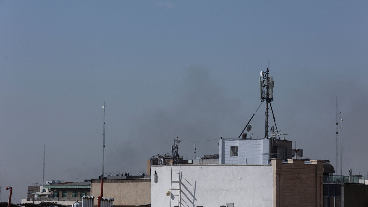 Smoke rises following an explosion, after Israel said it launched a pre-emptive attack against Iran, in Tehran, Iran February 28, 2026. Majid Asgaripour/WANA (West Asia News Agency) via REUTERS