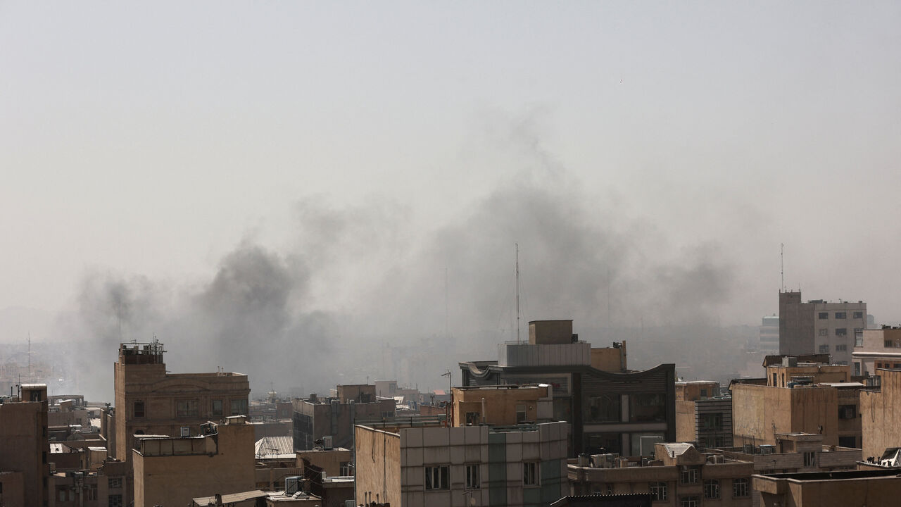 Smoke rises following an explosion, after Israel and the U.S. launched strikes on Iran, in Tehran, Iran, February 28, 2026. Majid Asgaripour/WANA (West Asia News Agency) via REUTERS