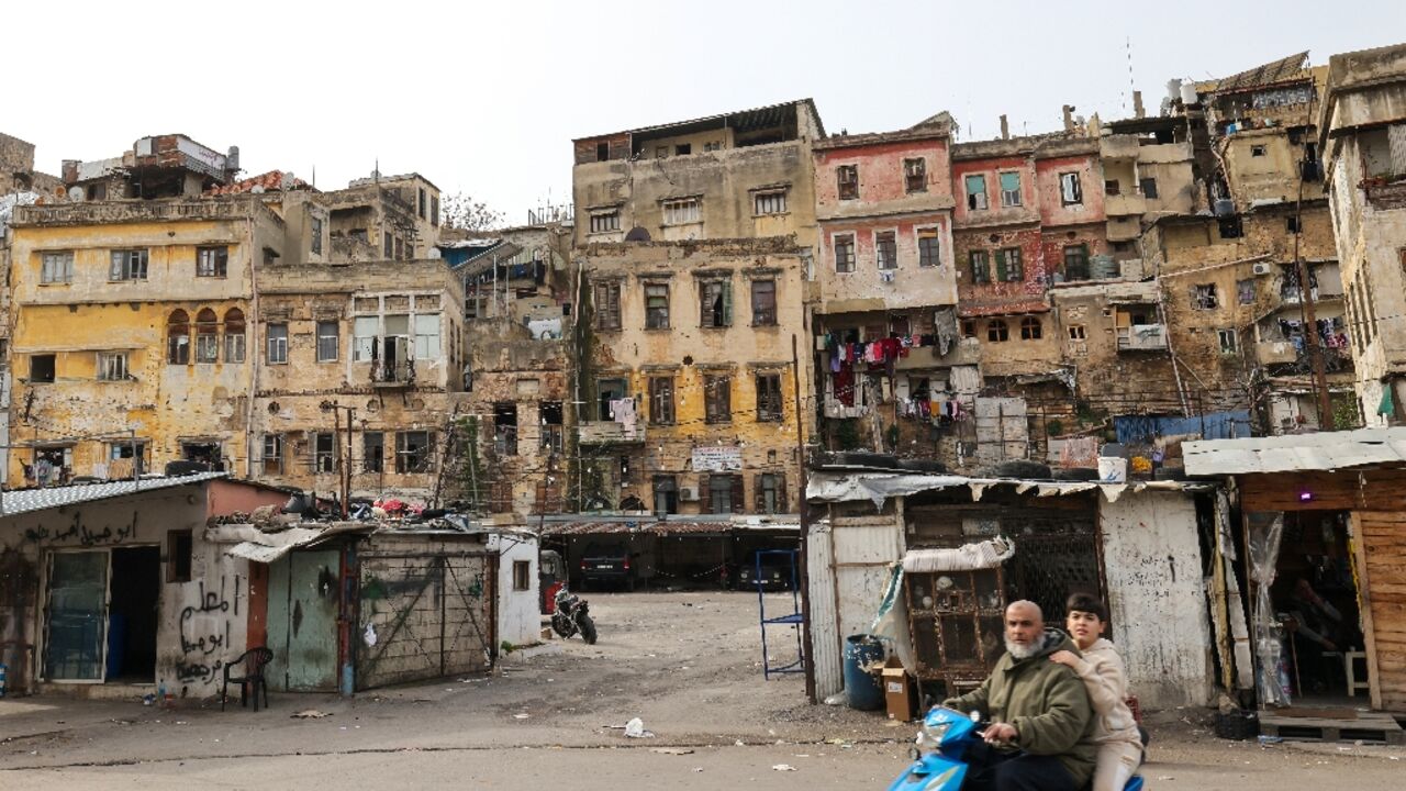 The impoverished Lebanese city of Tripoli has many buildings in a state of decay