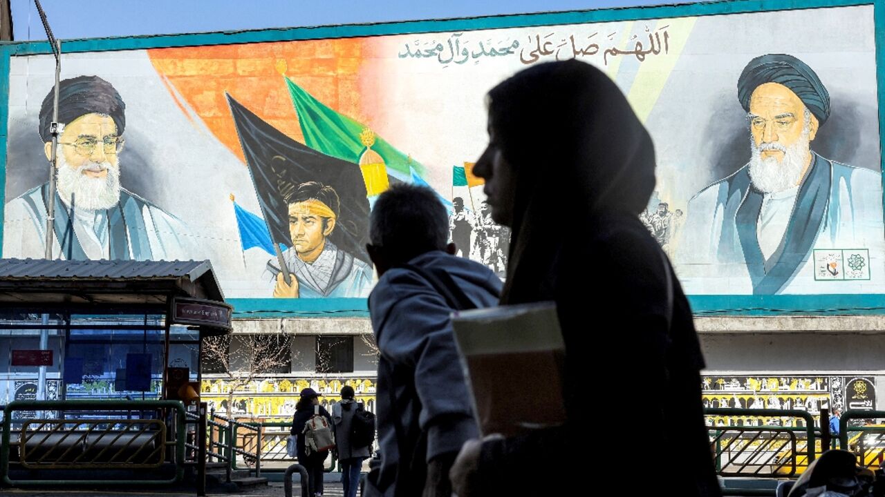 Protests have once again erupted against Iran's clerical rulers, even as the United States ramps up military pressure