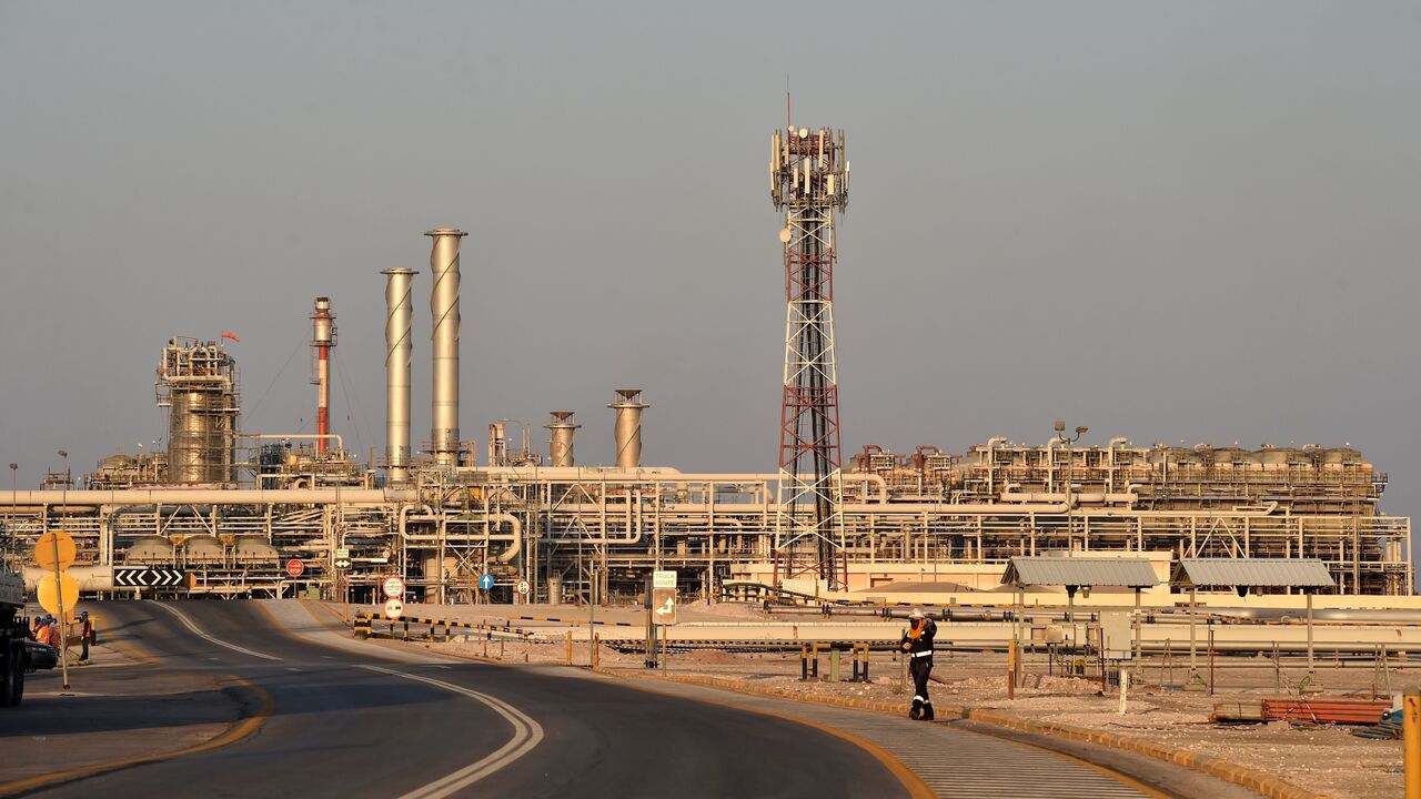 A general view of Saudi Aramco's Abqaiq oil processing plant on Sept. 20, 2019. 