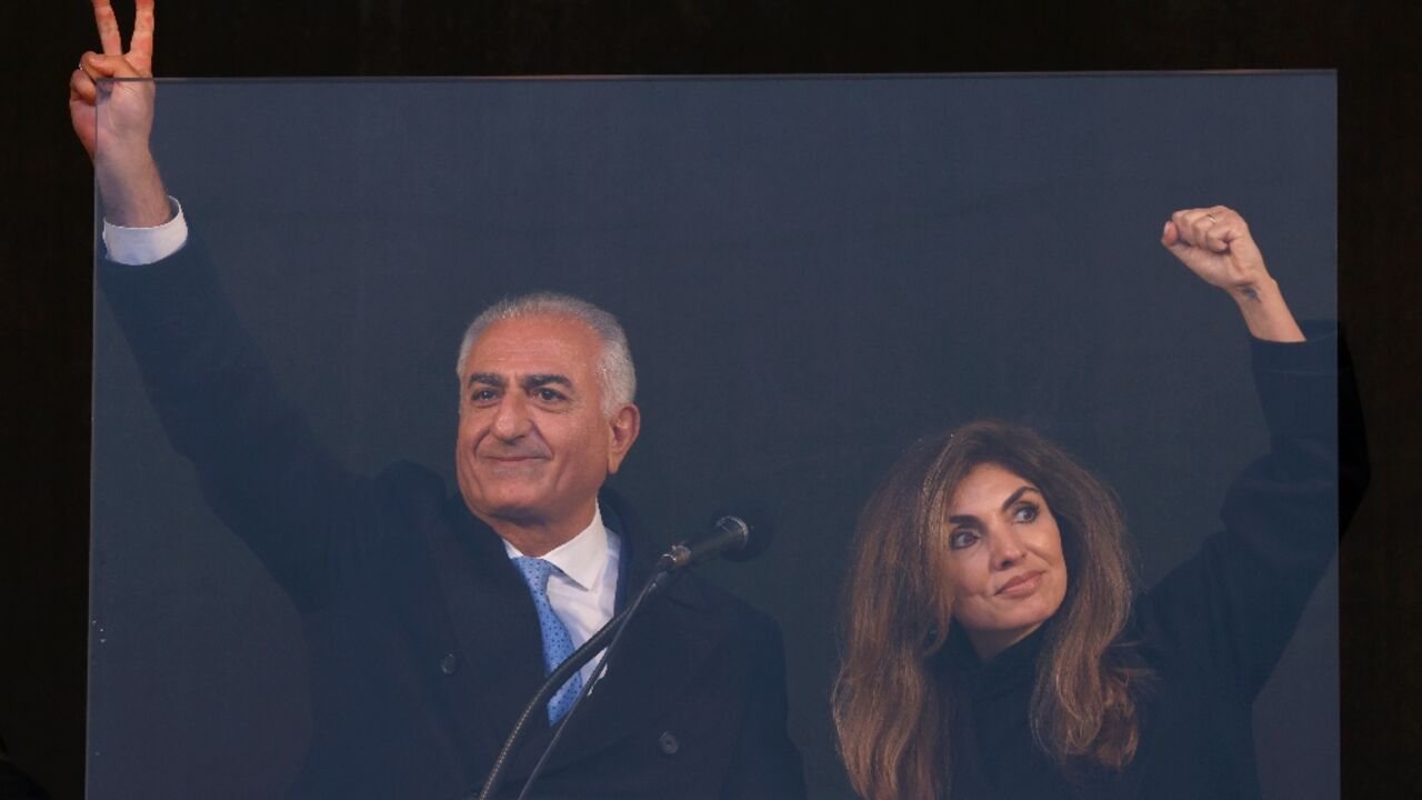 Former crown prince and Reza Pahlavi has become a figurehead for anti-government protesters inside and outside Iran