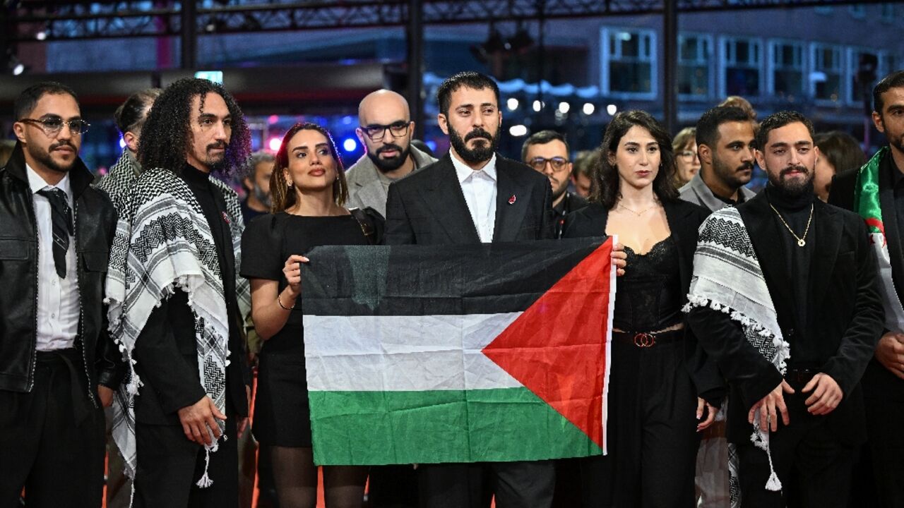 Syrian-Palestinian filmmaker Abdallah Al-Khatib accused Germany of complicity in genocide