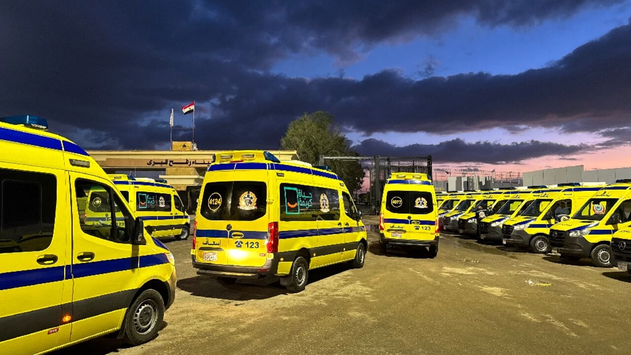 The strikes follow a limited repening of the Rafah border crossing