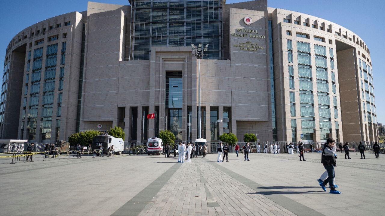 DW journalist Alican Uludag was taken from his home in Ankara to Istanbul's sprawling Caglayan courthouse 