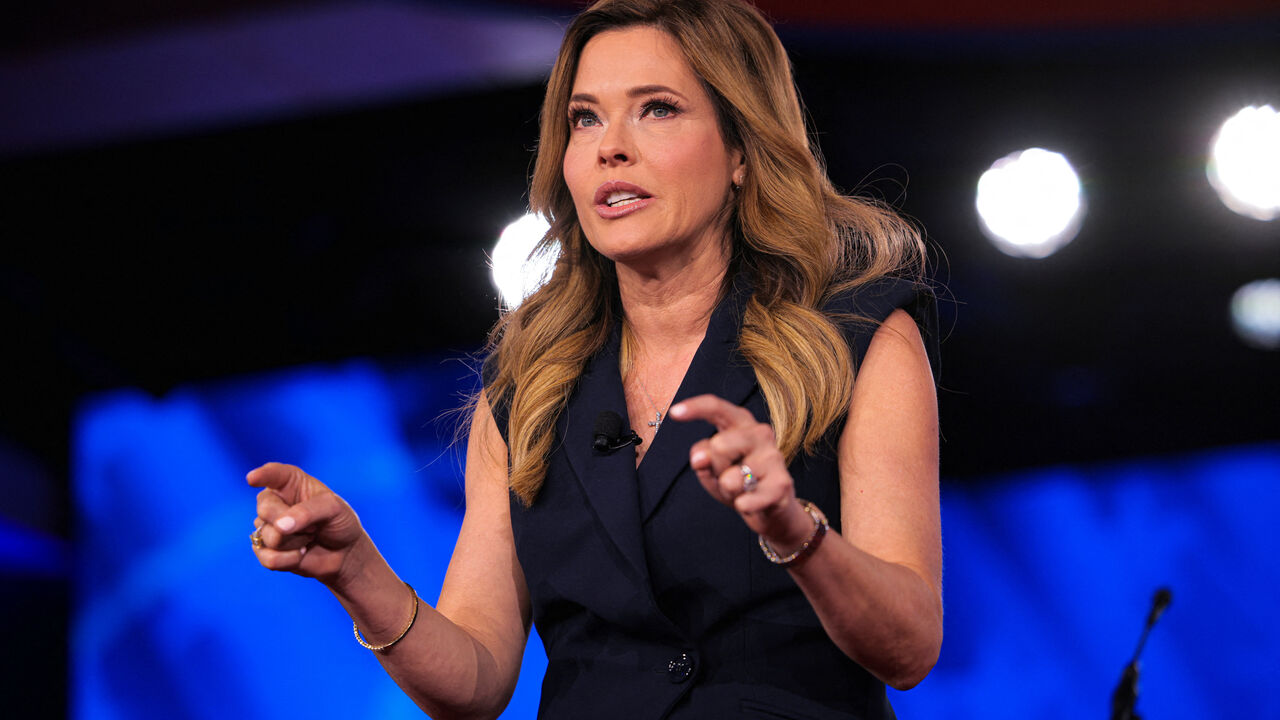 CPAC senior fellow Mercedes Viana Schlapp speaks during the 2026 Conservative Political Action Conference (CPAC) in Grapevine, Texas, U.S., March 26, 2026. REUTERS/Daniel Cole
