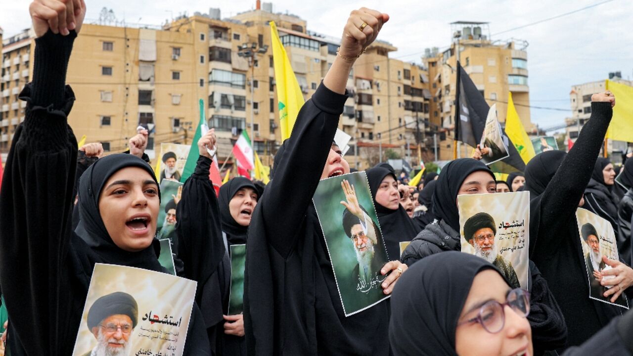 Lebanon's Shiite Muslim Hezbollah movement views any attack on Iran's supreme leader as a red line