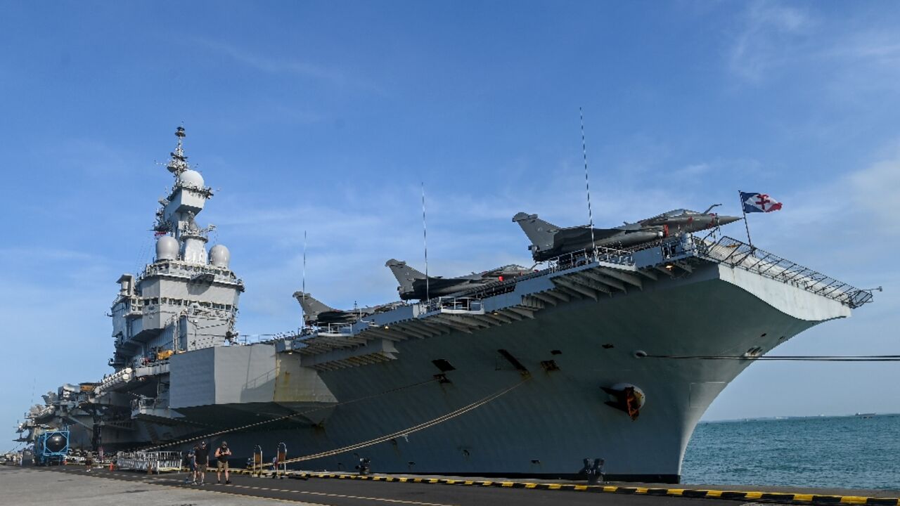 Macron has ordered France's Charles de Gaulle aircraft carrier to the Mediterranean and a frigate and air-defence units to Cyprus