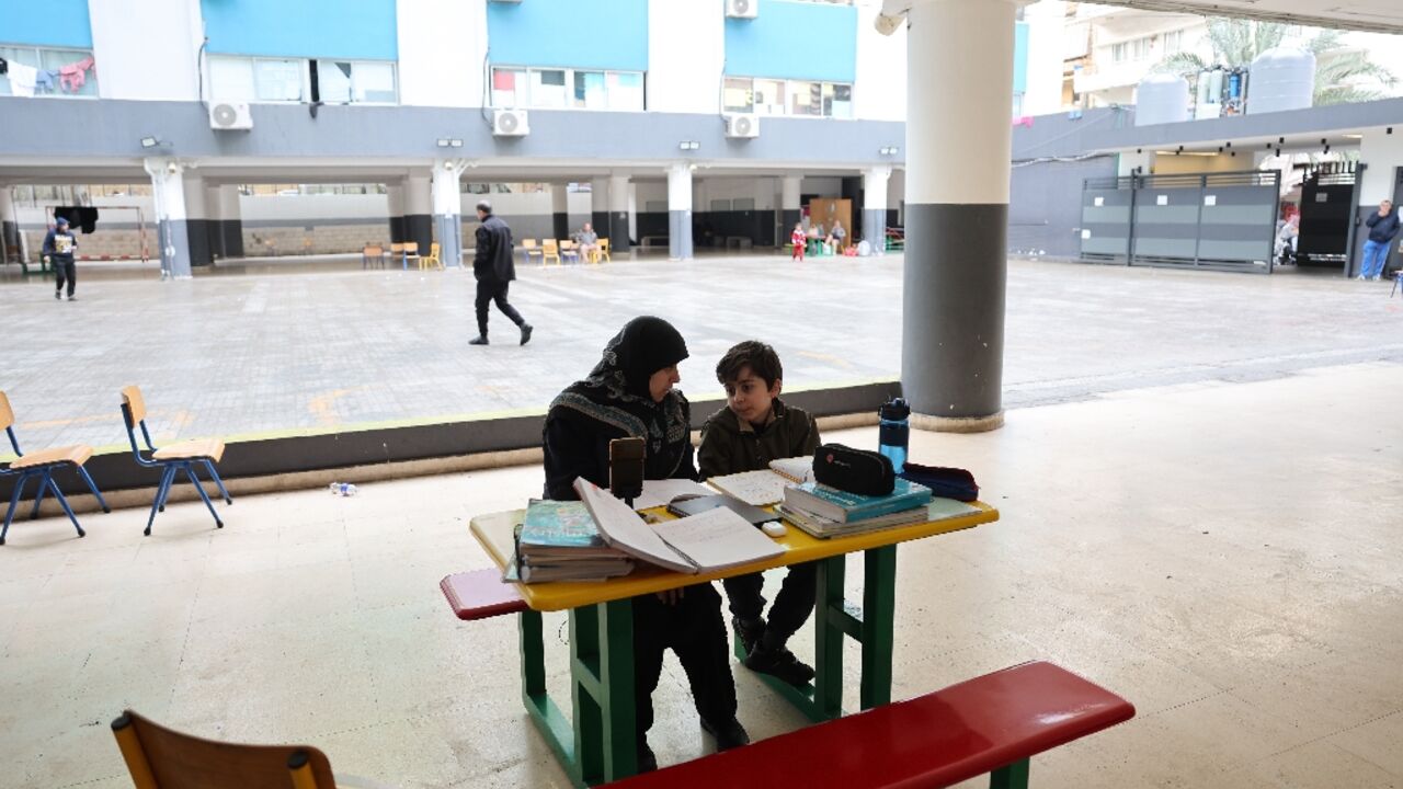 UNICEF says the war has left almost half a million students out of school in Lebanon