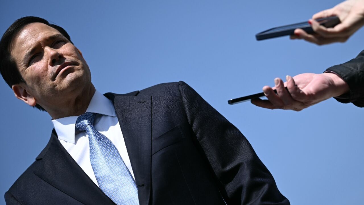 US Secretary of State Marco Rubio said there was 'progress' in talks with Iran, but refused to speculate on when or how they might end

speaks to reporters before boarding a plane at Joint Base Andrews in Maryland on March 26, 2026. Rubio is headed to France where he will take part in the G7 foreign ministers' meeting.