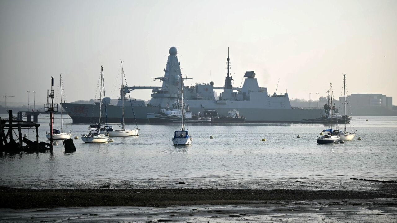 The HMS Dragon is a Type 45 Daring-class air-defence destroyer warship