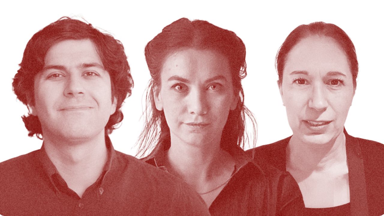 Adam Lucente, Ezgi Akin and Rina Bassist