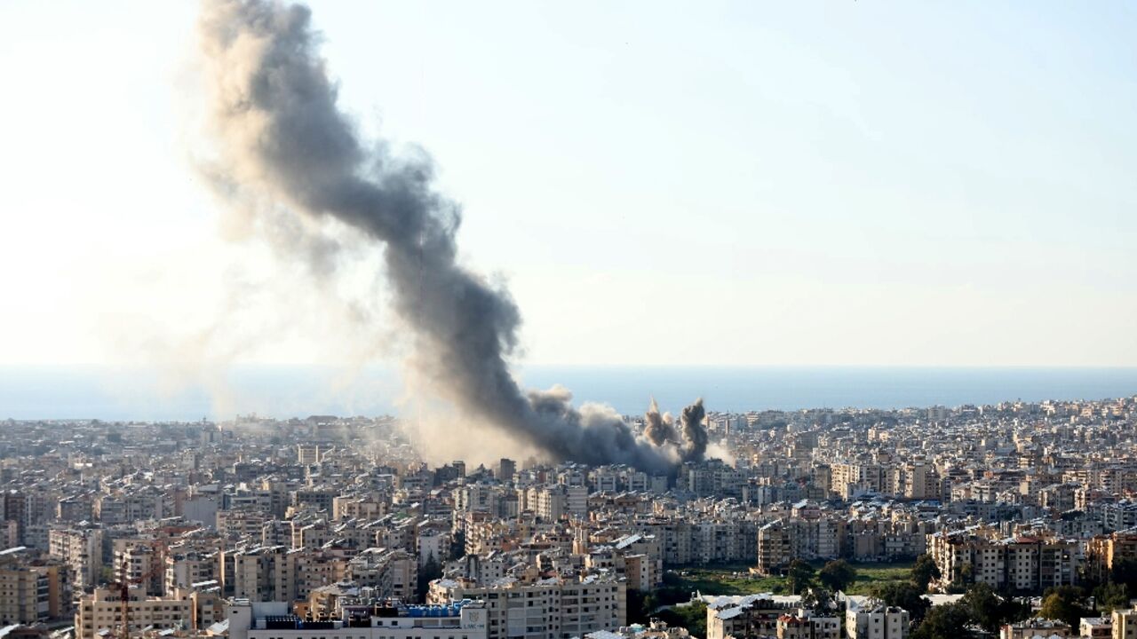 Israel bombed Beirut's southern suburbs 
