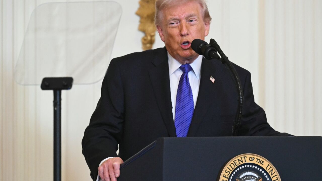 US President Donald Trump gave his first public comments on the Iran war during a Medal of Honor ceremony at the White House