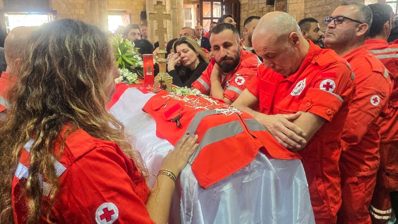 Youssef Assaf was killed by and Israeli strike while volunteering for the Lebanese Red Cross