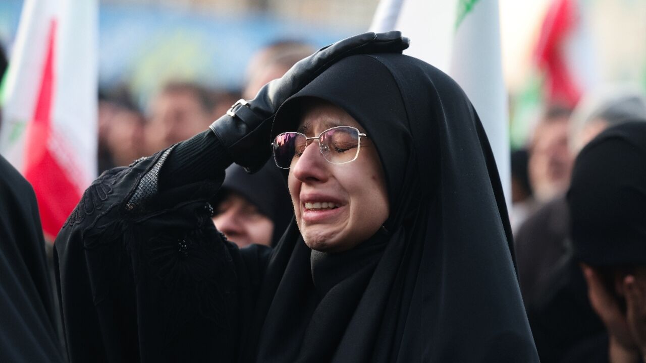 Many Iranians were in mourning over the killing of Ayatollah Ali Khamenei