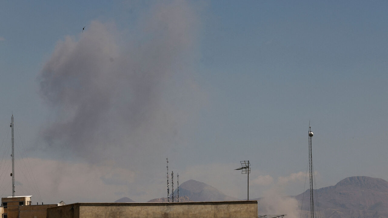 Smoke rises following a strike, amid the U.S.-Israeli conflict with Iran, in Tehran, Iran, April 7, 2026. Majid Asgaripour/WANA (West Asia News Agency) via REUTERS/File Photo