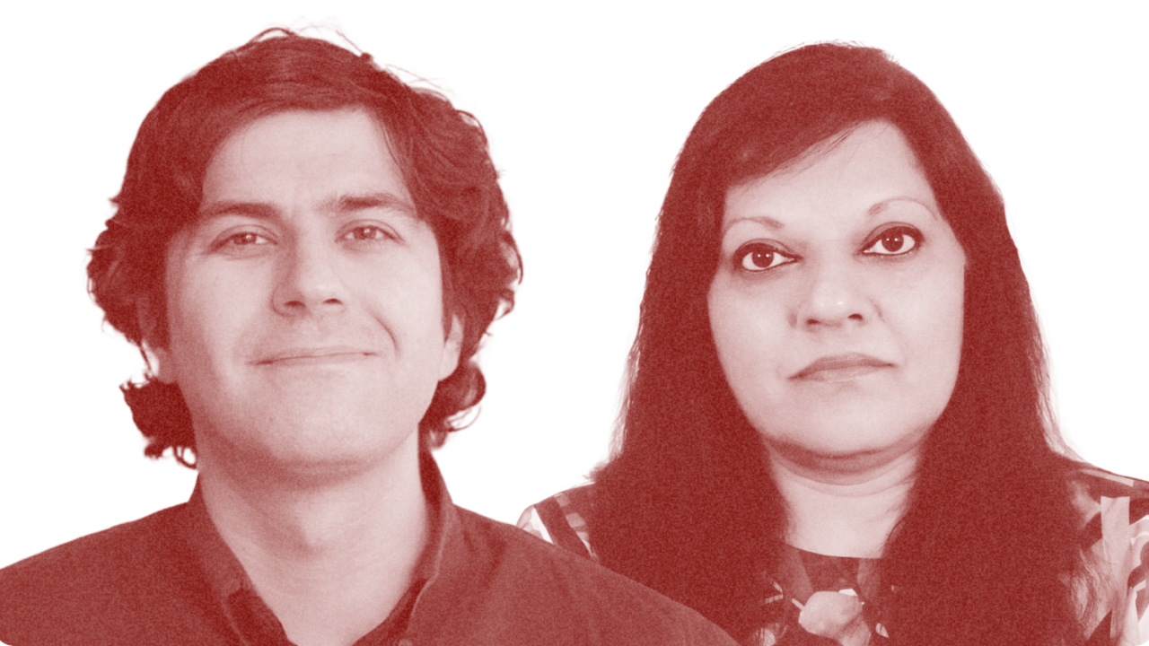 Adam Lucente and Sabena Siddiqui