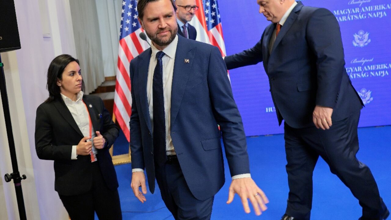 US Vice President JD Vance helped pile threats and pressure on Iran as he visited Hungarian Prime Minister Viktor Orban  