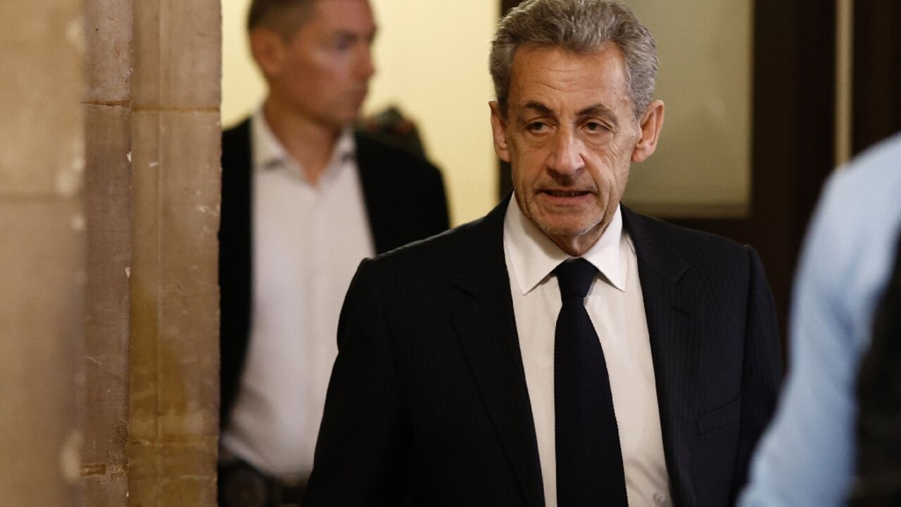 Former France's President Nicolas Sarkozy served 20 days in prison last year after a lower court found him guilty of criminal conspiracy