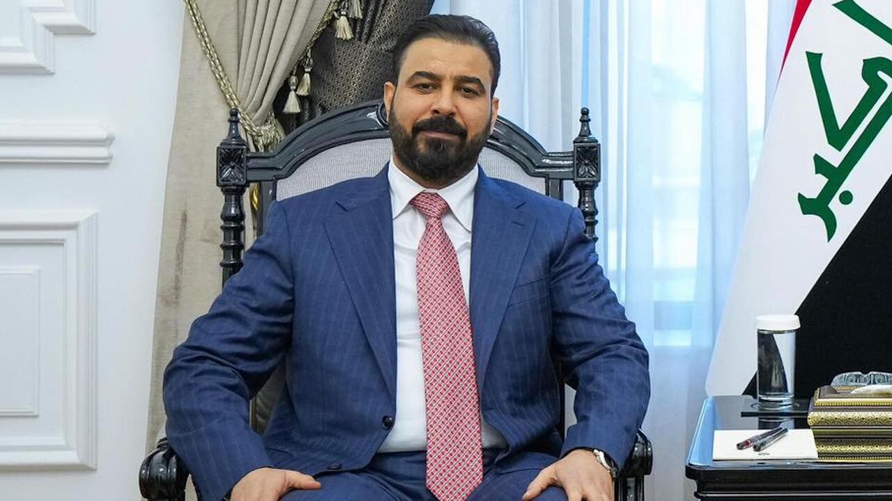 Iraq's prime minister-designate, Ali al-Zaidi, at Prime Minister Mohammed Shia al-Sudani's office on April 28, 2026.
