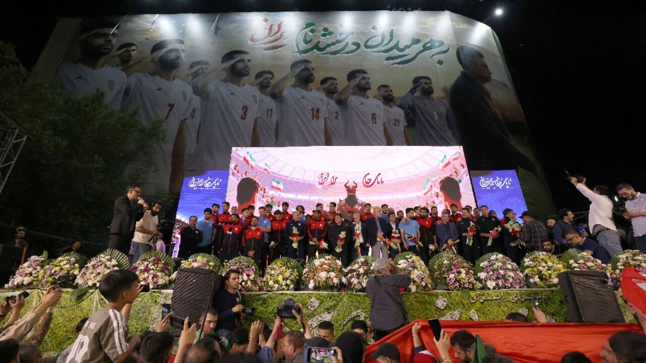 Iran's team were given a send off last week in Tehran, but doubts still hang over their World Cup participation
