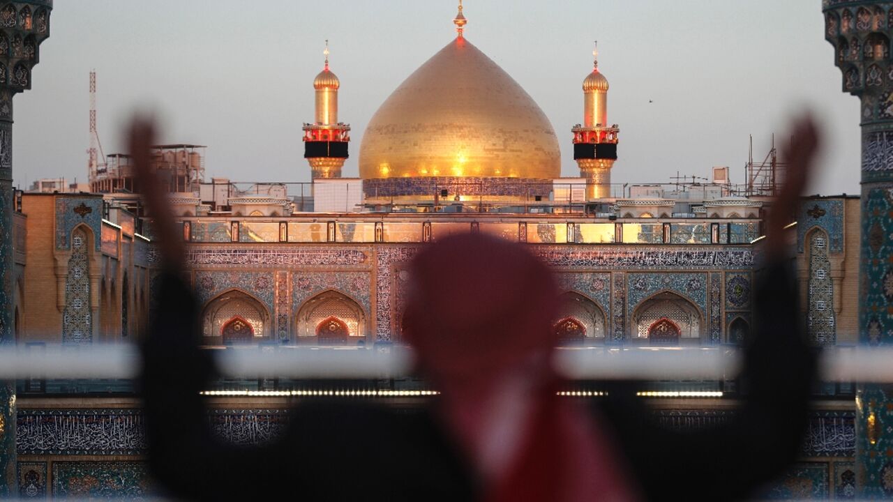The golden-domed Imam Ali Shrine in Iraq's holy city of Najaf is the ornate burial place of the first Shia Imam