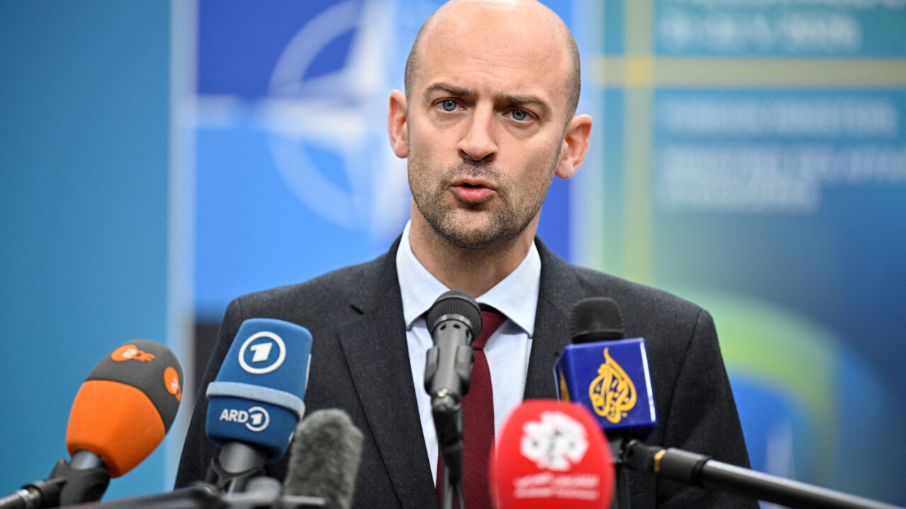 French Foreign Minister Jean-Noel Barrot at the doorstep of the NATO Foreign Ministers' meeting at the Clarion Hotel and Congress Sea U in Helsingborg, Sweden, 22th May 2026. TT News Agency/Johan Nilsson/ via REUTERS      ATTENTION EDITORS - THIS IMAGE WAS PROVIDED BY A THIRD PARTY. SWEDEN OUT. NO COMMERCIAL OR EDITORIAL SALES IN SWEDEN. NO RESALES. NO ARCHIVES.