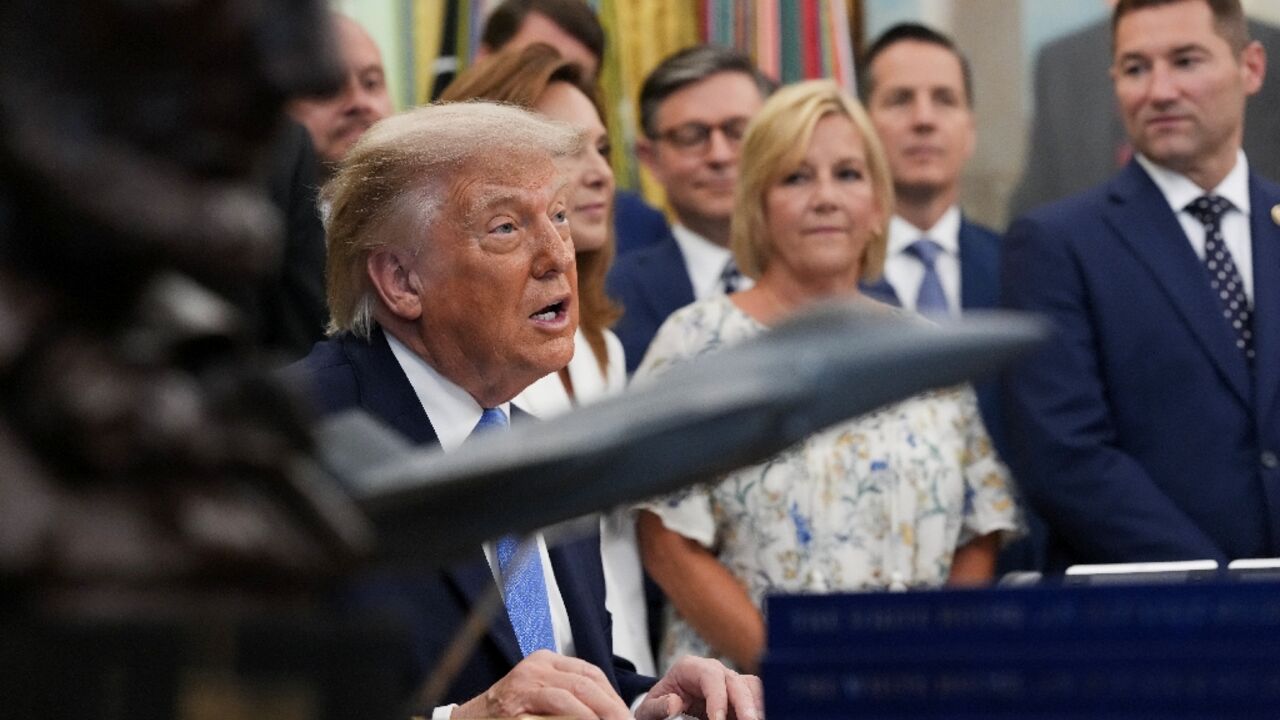 President Donald Trump said the US public may not have the 'appetite' for an operation to seize Iran's oil terminals