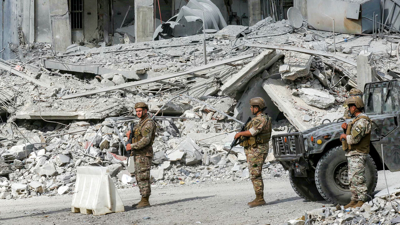Lebanese army forces deploy in the village of Bir al-Salasel in southern Lebanon on June 15, 2026. Iran's foreign ministry on June 15 said the US must ensure that Israel commits to stopping the war in Lebanon under a deal agreed upon with the US to end the Middle East war. Lebanon was pulled into the conflict in early March when Iran-backed militant group Hezbollah launched rocket attacks on Israel in retaliation for the killing of Iran's supreme leader, prompting Israeli strikes and a ground invasion. (Pho