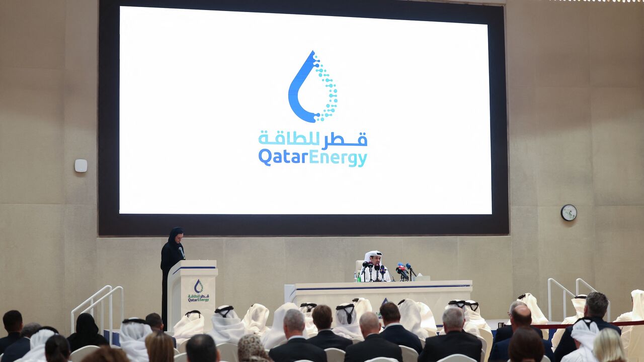 Qatar's Energy Minister and CEO of QatarEnergy Saad Sherida al-Kaabi speaks during a press conference in Doha on June 22, 2026. 