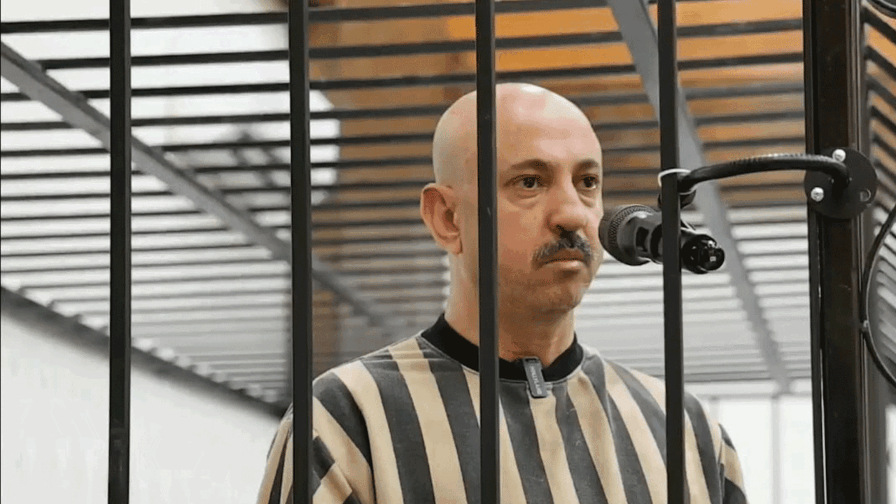 Defendant Wassim al-Assad appears before the Fourth Criminal Court during the opening session of his trial in Damascus on June 24, 2026.