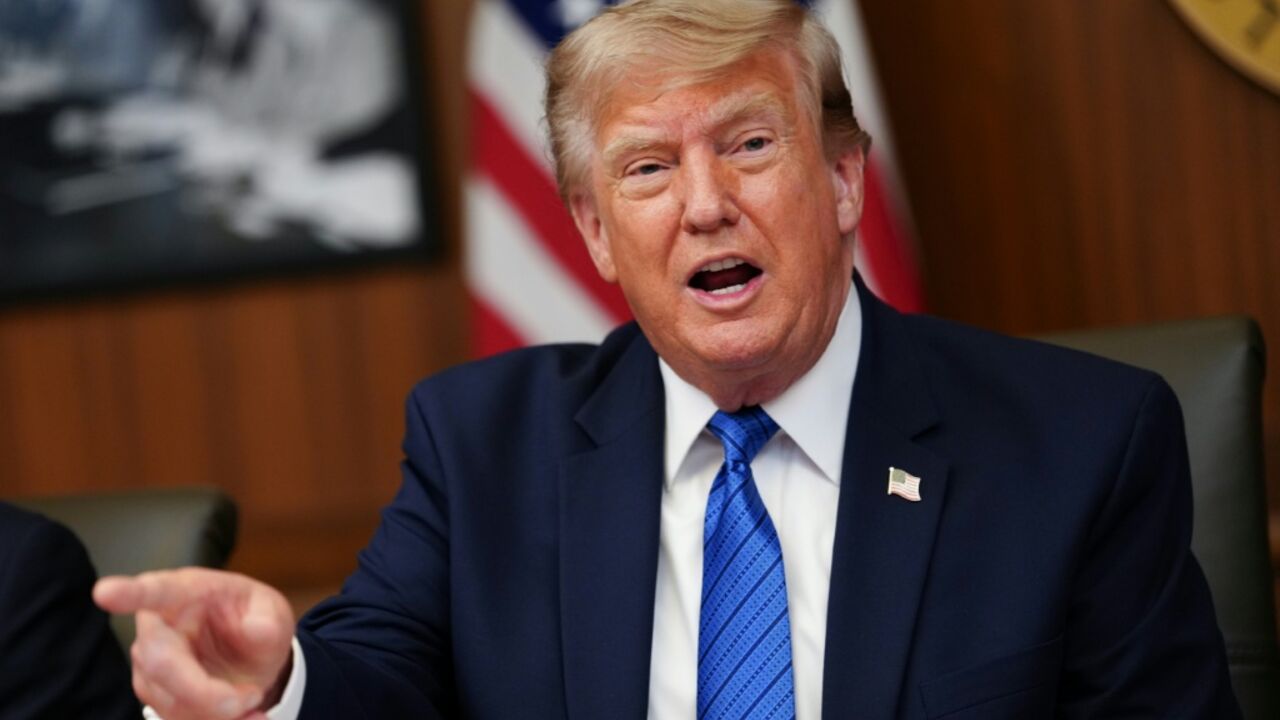'It looks like an invasion,' said US President Donald Trump