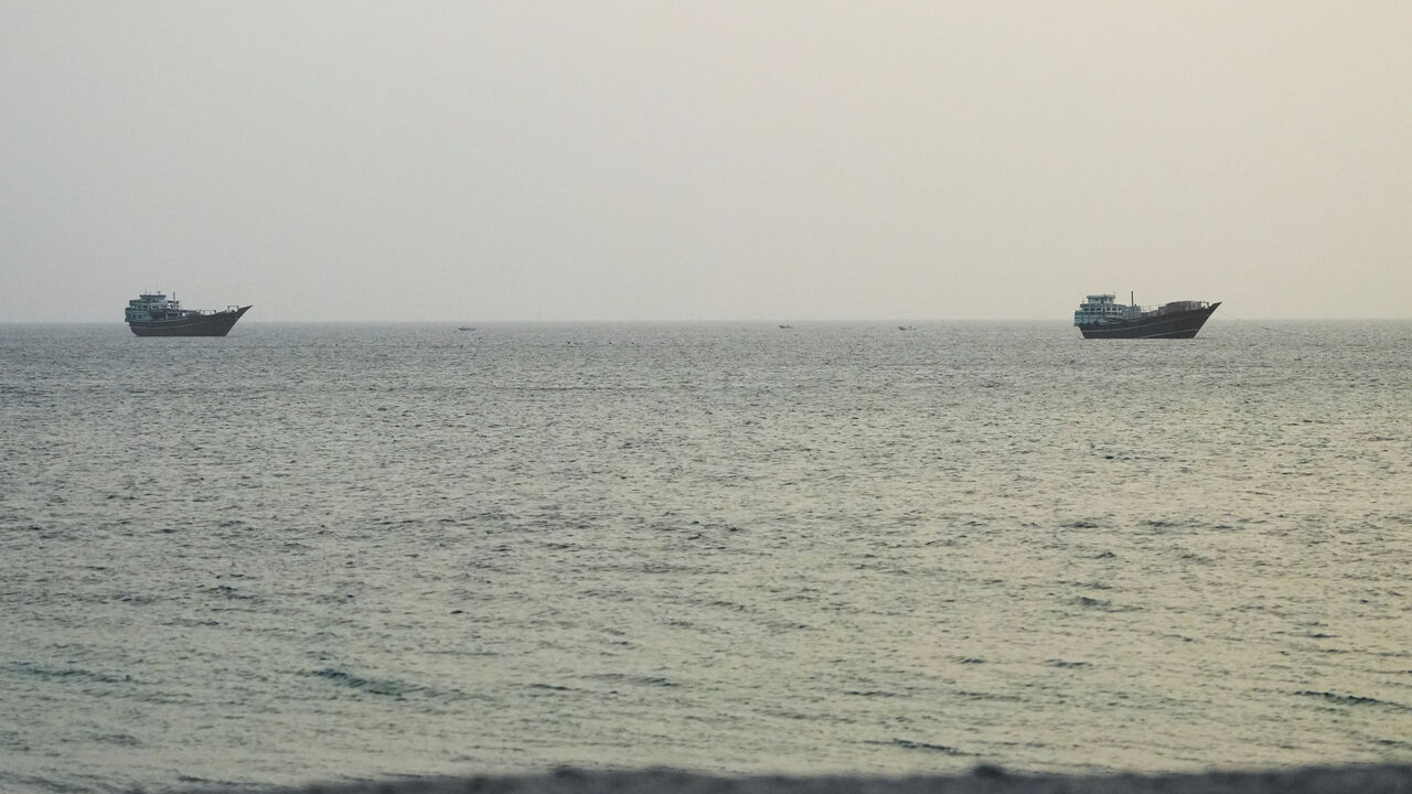 Vessels at the Strait of Hormuz, as seen from Musandam,Oman, July 15, 2026. REUTERS/Stringer
