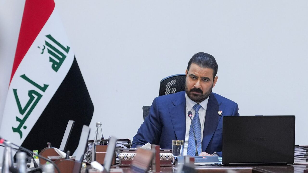 Iraqi Prime Minister Ali al-Zaidi at a Council of Ministers meeting in Baghdad on July 11, 2026.