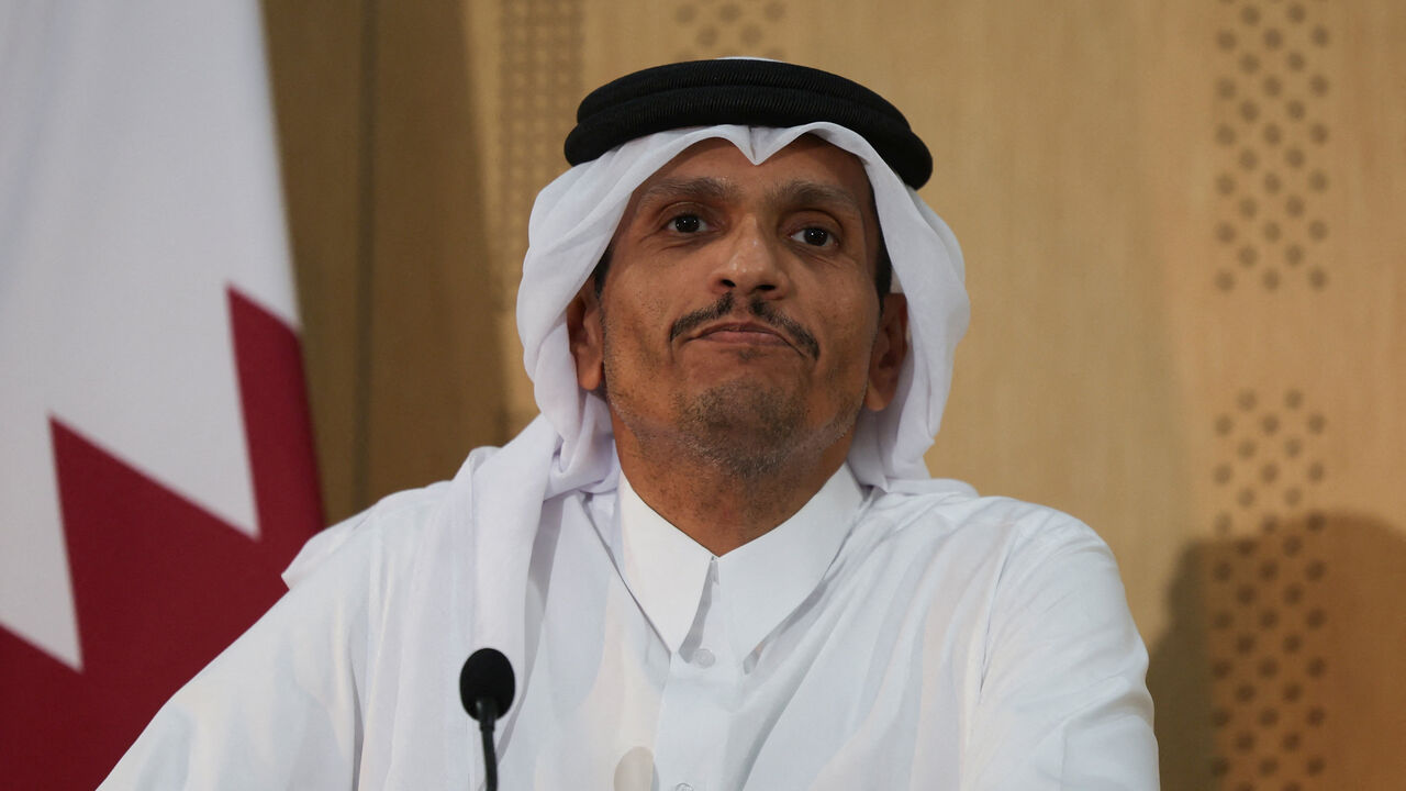 Qatari Prime Minister and Minister of Foreign Affairs Sheikh Mohammed bin Abdulrahman Al-Thani attends a press conference following high-level discussions in El Alamein, Egypt, August 20, 2026. REUTERS/Amr Abdallah Dalsh