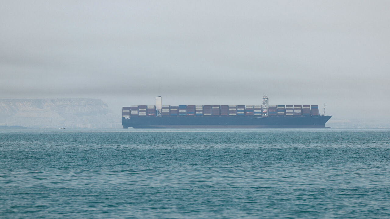 Vessels in the Strait of Hormuz, Iran, May 22, 2026. Majid Asgaripour/WANA (West Asia News Agency) via REUTERS ATTENTION EDITORS - THIS PICTURE WAS PROVIDED BY A THIRD PARTY