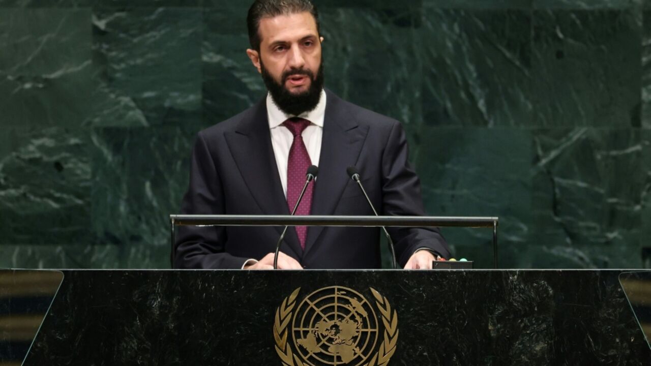 Syria's President Ahmed al-Sharaa denounced repeated Israeli strikes on his country since the fall of former dictator Bashar al-Assad