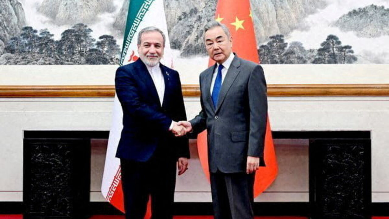 Iranian Foreign Minister Abbas Araghchi meets with China's Foreign Minister Wang Yi, in Beijing